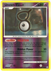 Unown V - 79/146 - Uncommon - Reverse Holo